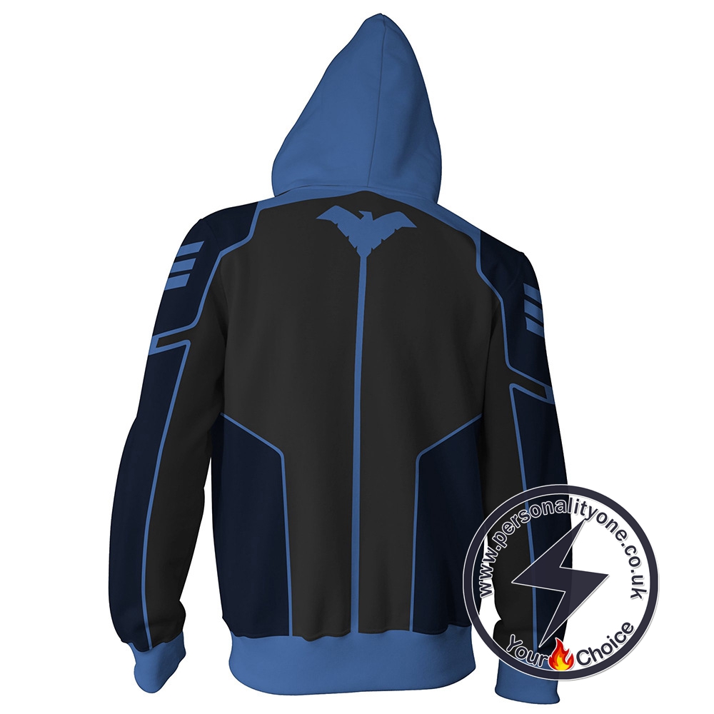 Nightwing Hoodie - Blue Jacket
